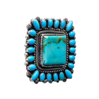 Royston Turquoise & Sleeping Beauty Turquoise Ring | Hemerson Brown