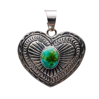 Sonoran Turquoise Heart Pendant | June Defauto