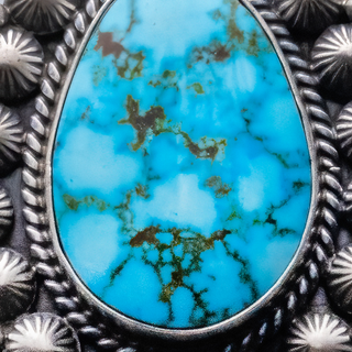 Webbed Kingman Turquoise Pendant | M&R Calladitto