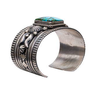 Birdseye Kingman Turquoise Cuff | Albert Jake