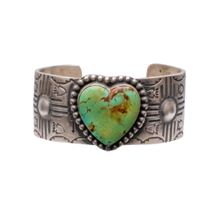 Royston Turquoise Heart Cuff | Ronnie Willie