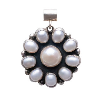 Mother of Pearl Flower Pendant | Micheal Perry