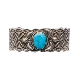 Kingman Turquoise Cuff | Leonard Maloney