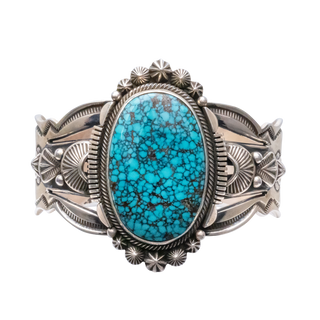 Kingman Turquoise Cuff | Aaron Toadlena