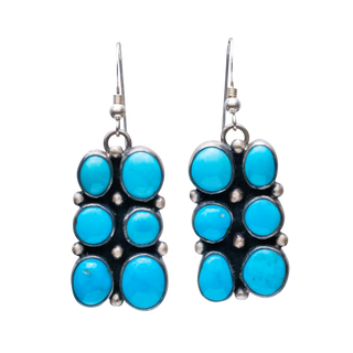 Blue Ridge Turquoise Earrings | Lowell Draper