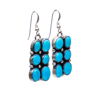 Blue Ridge Turquoise Earrings | Lowell Draper
