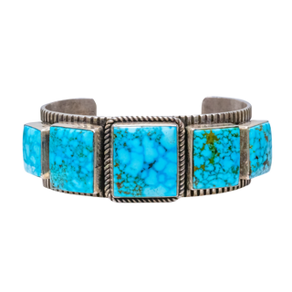 Birdseye Kingman Turquoise Cuff | Albert Jake