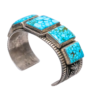 Birdseye Kingman Turquoise Cuff | Albert Jake