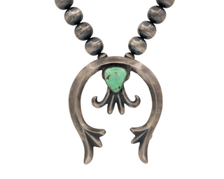 Carico Lake Turquoise Naja Necklace | Rose A. Chee