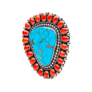 Kingman & Coral RIng | Hemerson Brown