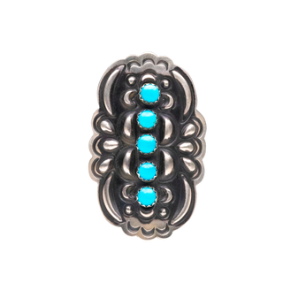 Sleeping Beauty Turquoise Ring | Leander Tahe