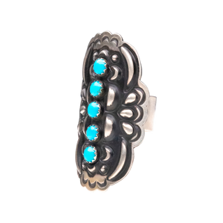 Sleeping Beauty Turquoise Ring | Leander Tahe