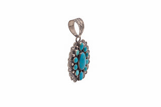 Royston Turquoise Cluster Pendant | Roland Dixson